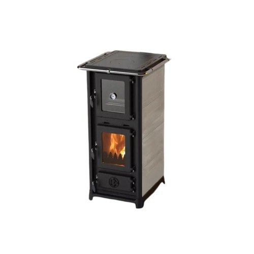 Poêle à bois avec four et plaque de cuisson Olympia Plus - 13 Kw (8)