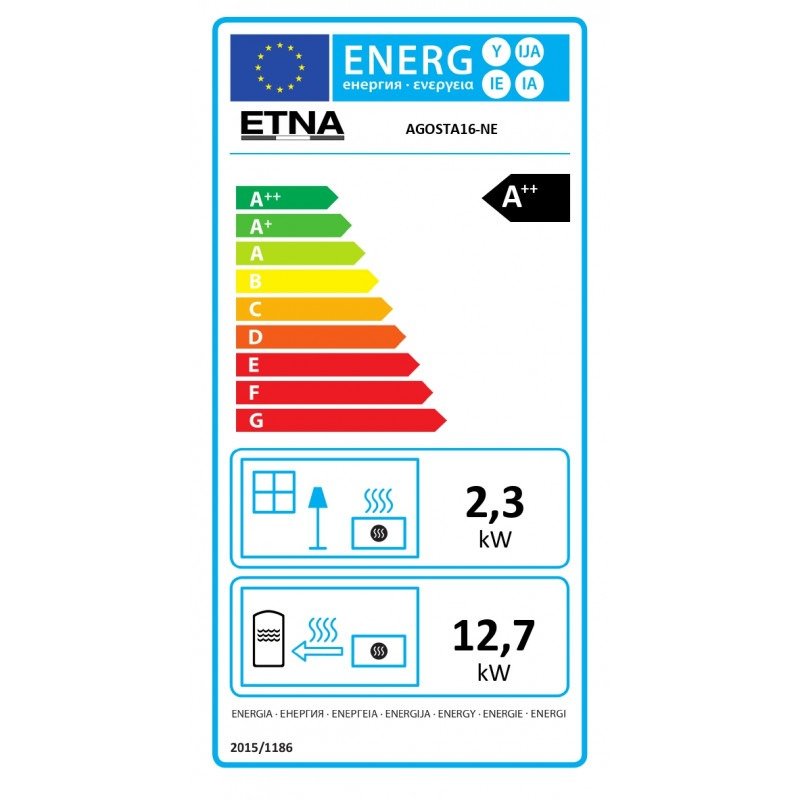 Poêle à granulés hydro extra plat Agosta - 16 Kw (4)