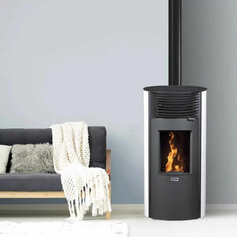 Poêle à granulés silencieux étanche Roméo - 8 Kw
